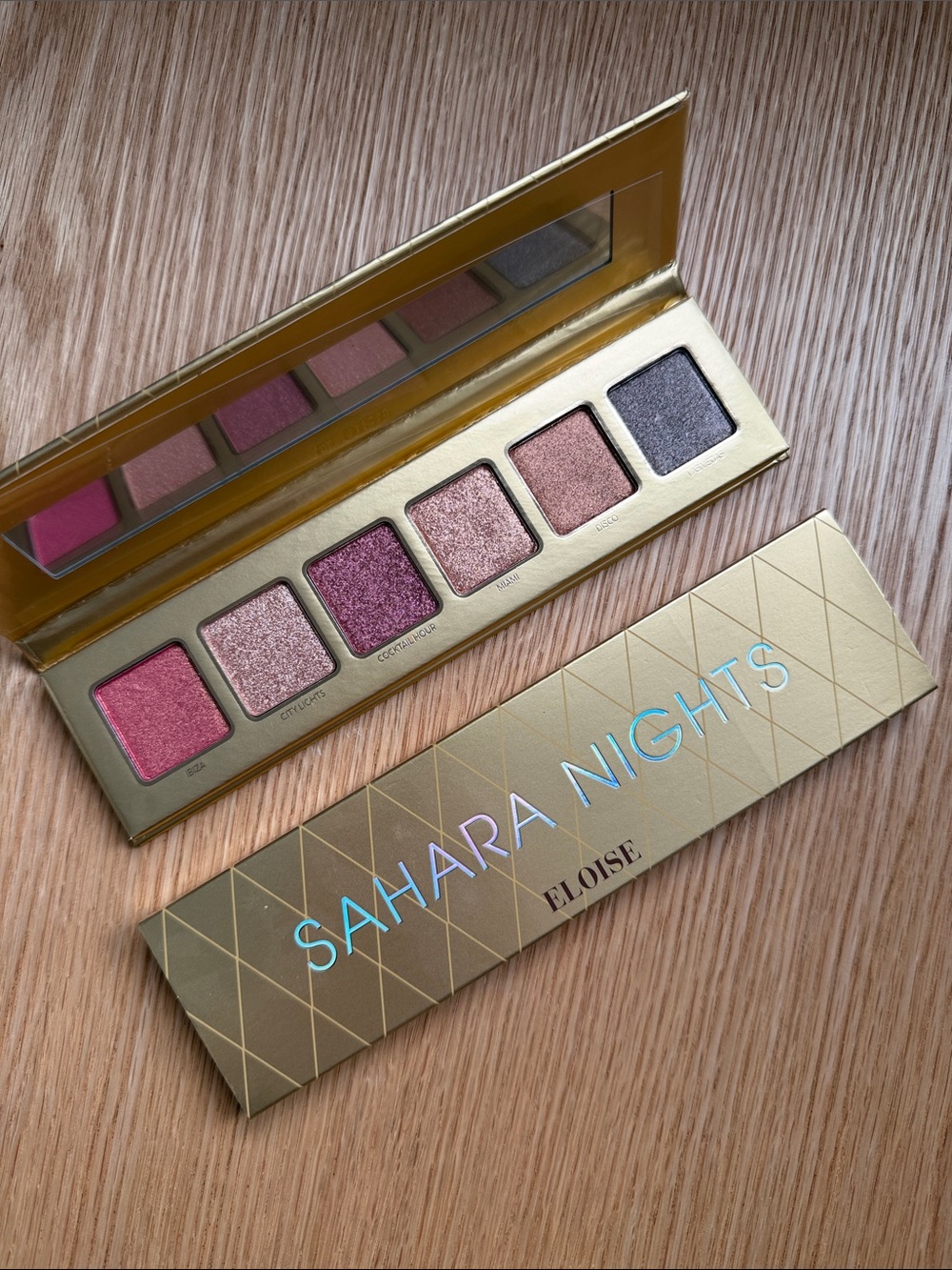 3/$45 BNIB Eloise Sahara Nights Shimmer Eyeshadow Palette - Rose & Bronze Tones